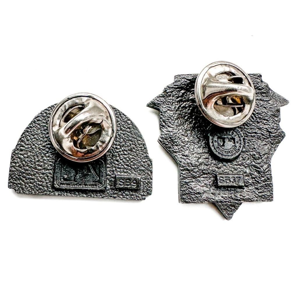 MLB Colorado Rockies Vintage Pewter Pin Set - Picture 3 of 3